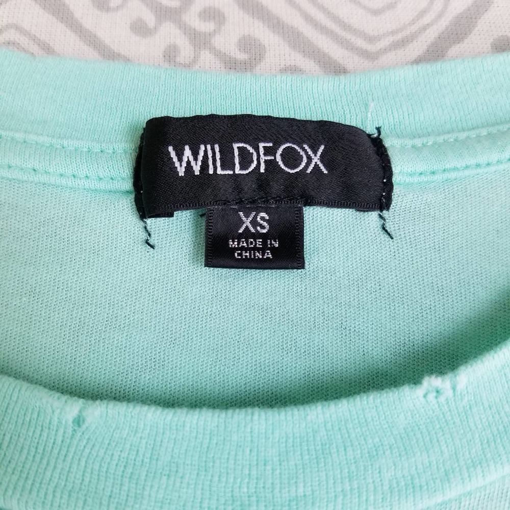 Wildfox Mint Green Tacos & Margs Tee - Picture 6 of 8